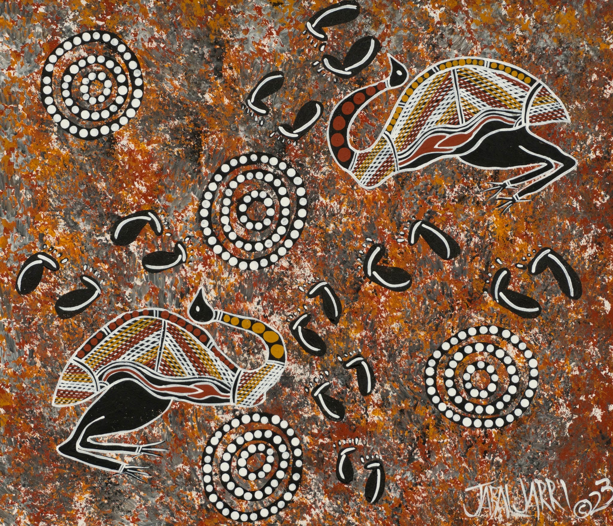 Steven Jabaljarri Sutton Aboriginal Art