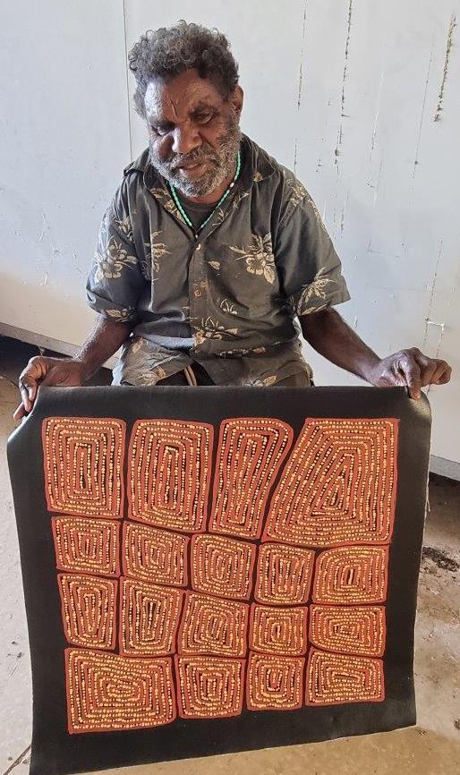 Thomas Tjapaltjarri Aboriginal Art