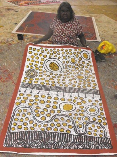 Yinarupa Nangala Aboriginal Art