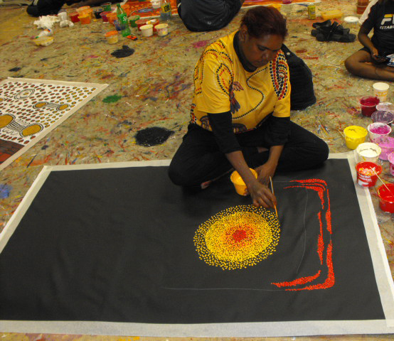 Samantha Daniels Napaltjarri Aboriginal Art