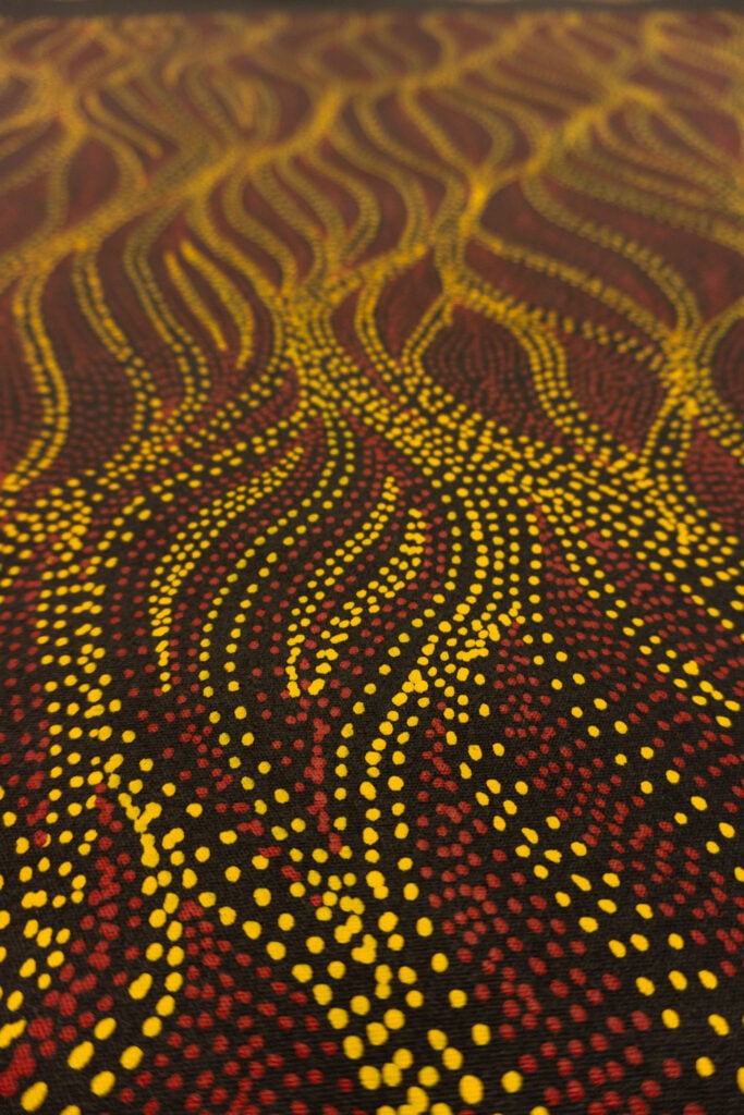 Justinna Napaljarri Sims Aboriginal Art