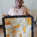 Nellie Marks Nakamarra Aboriginal Art