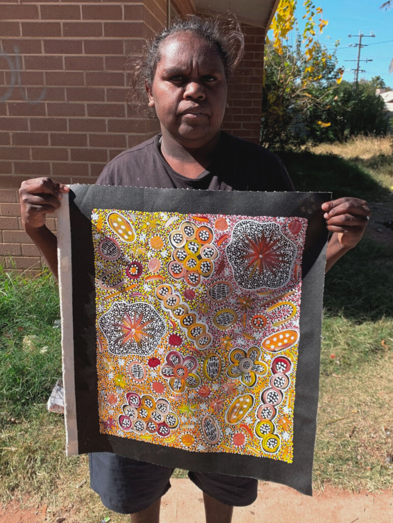 Rochelle Bird Mbitjana Aboriginal Art