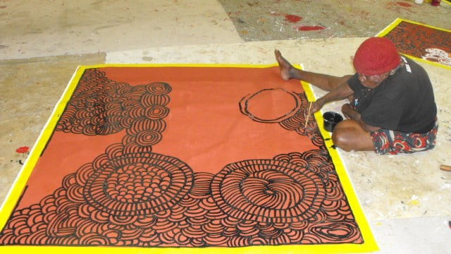 Tjawina Porter Nampitjinpa Aboriginal Art