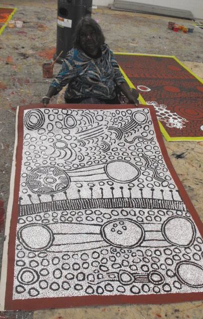 Yinarupa Nangala Aboriginal Art
