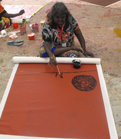 Yinarupa Nangala Aboriginal Art
