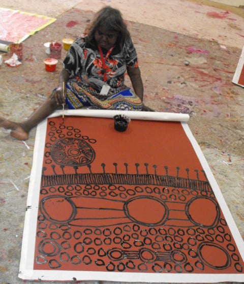 Yinarupa Nangala Aboriginal Art