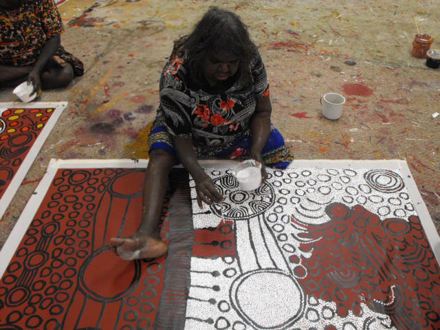 Yinarupa Nangala Aboriginal Art