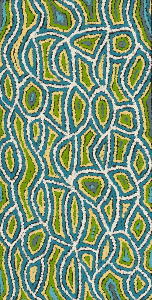 Minnie Nelson Nakamarra Aboriginal Art