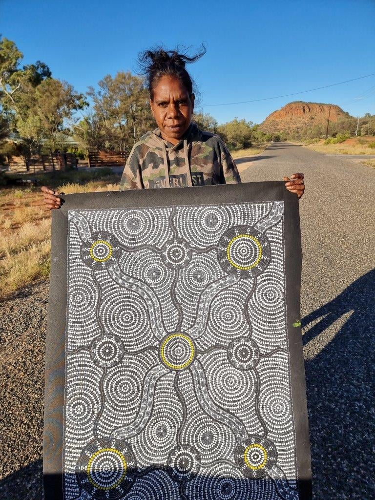 Reanelle Jurra Nungarrayi Aboriginal Art