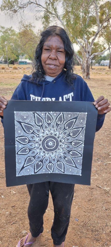 Geraldine Riley Napangardi Aboriginal Art