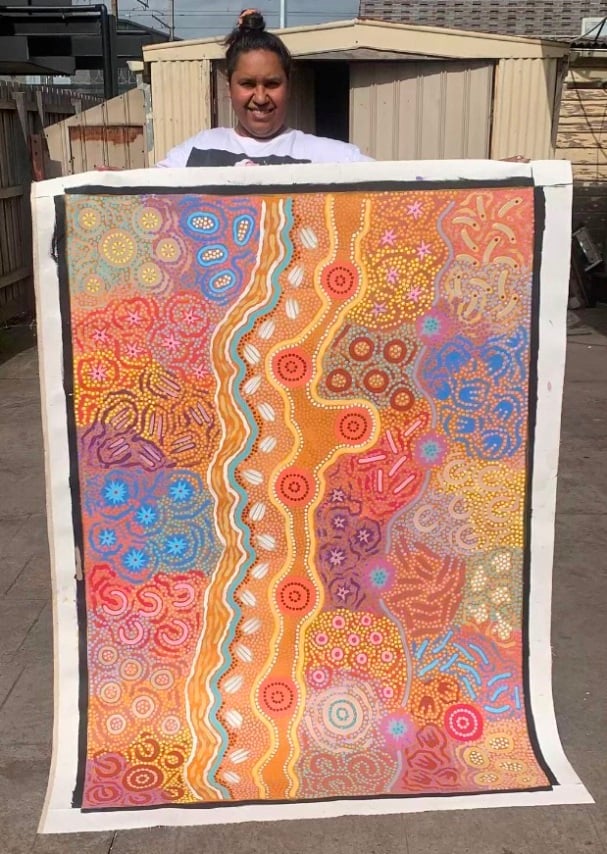 Azeza Possum Aboriginal Art
