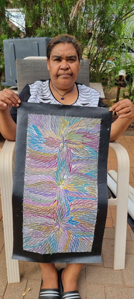 Bernadine Johnson Kemarre Aboriginal Art