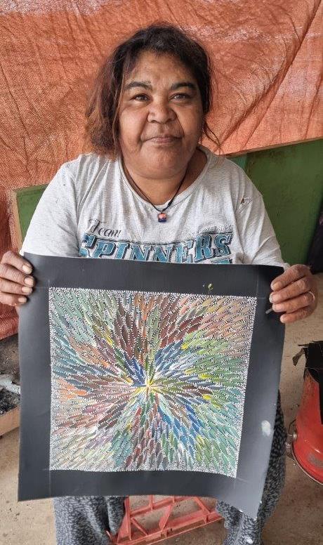 Bernadine Johnson Kemarre Aboriginal Art