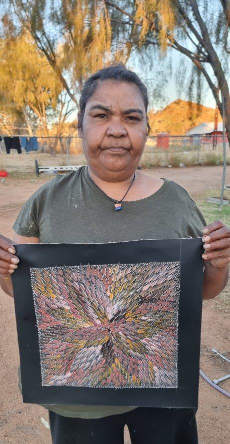Bernadine Johnson Kemarre Aboriginal Art