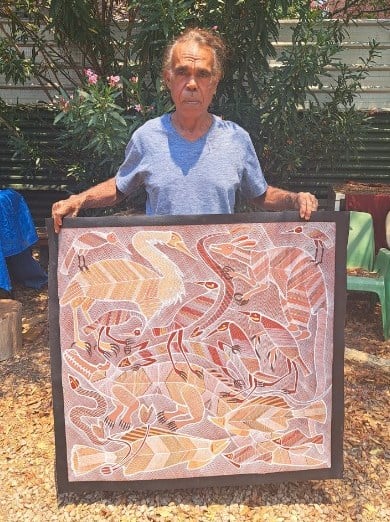 Eddie Blitner Aboriginal Art