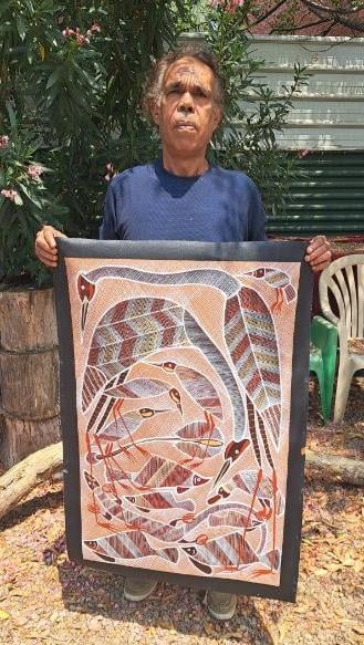 Eddie Blitner Aboriginal Art