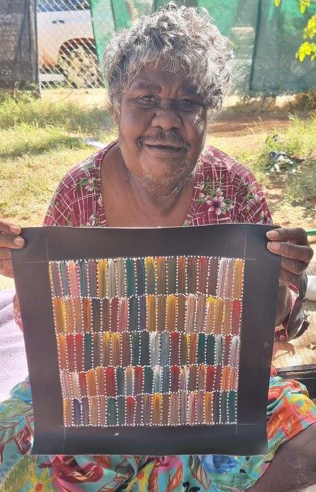 Jeannie Mills Pwerle Aboriginal Art