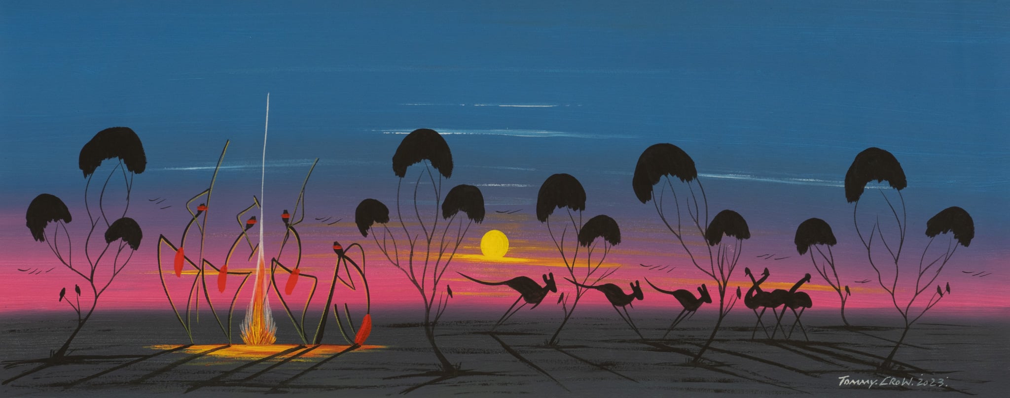 Tommy Crow Aboriginal Art