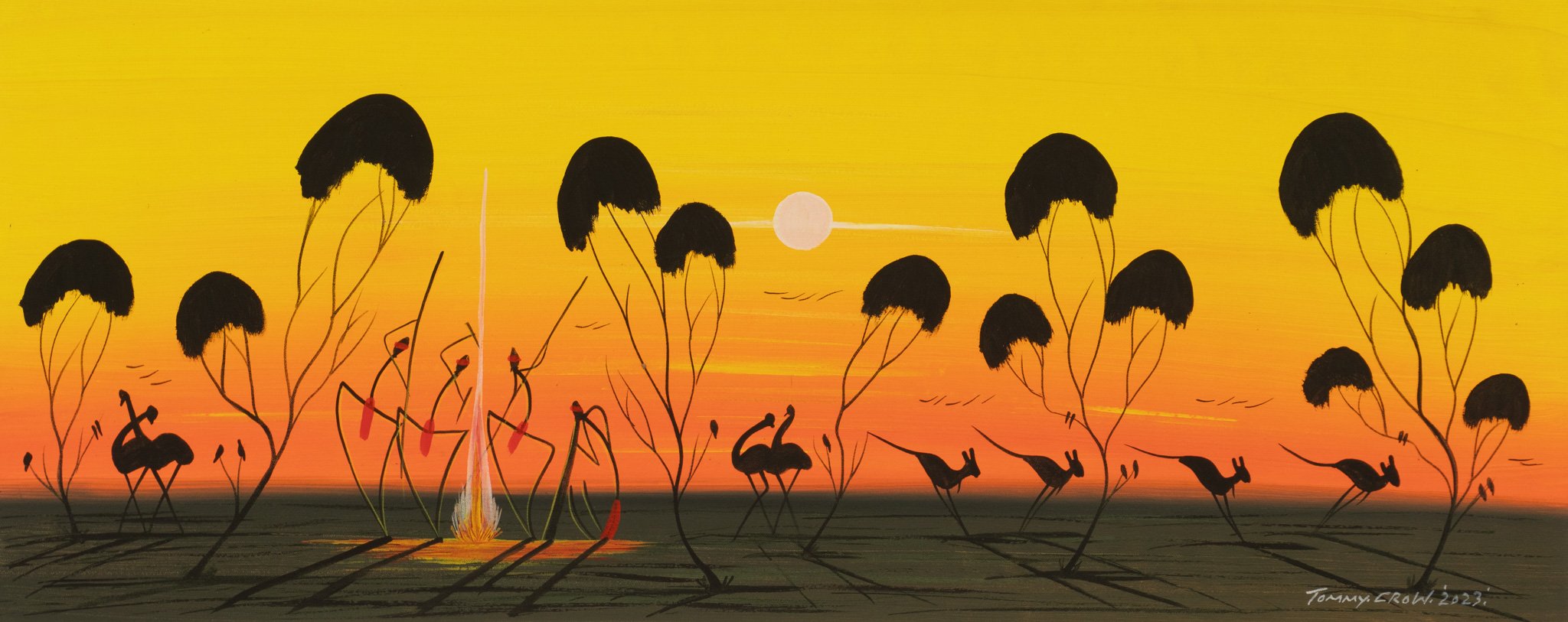 Tommy Crow Aboriginal Art