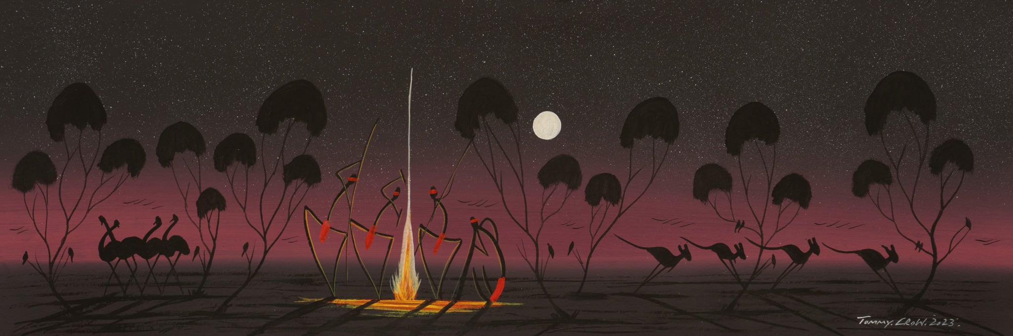 Tommy Crow Aboriginal Art