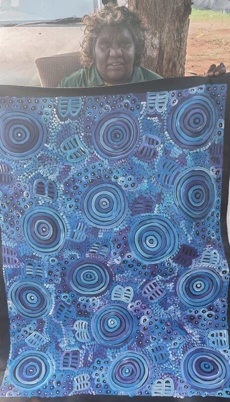 Dulcie Long Pula Aboriginal Art
