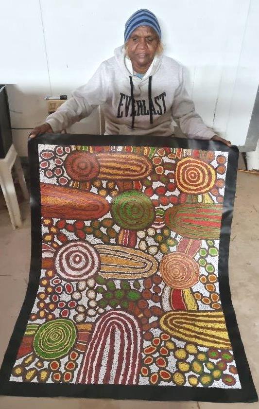 Katherine Marshall Nakamarra Aboriginal Art