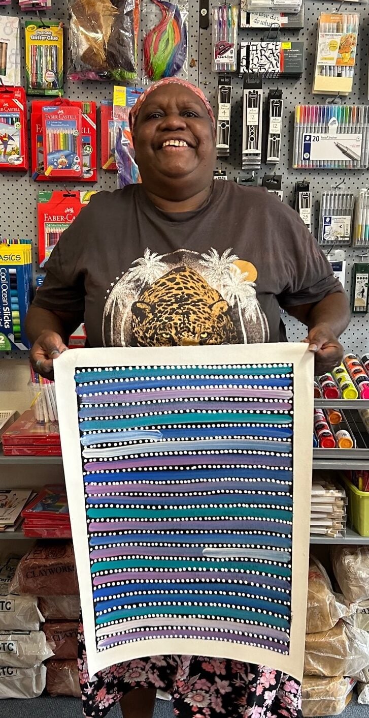 Louise Numina Napananka Aboriginal Art