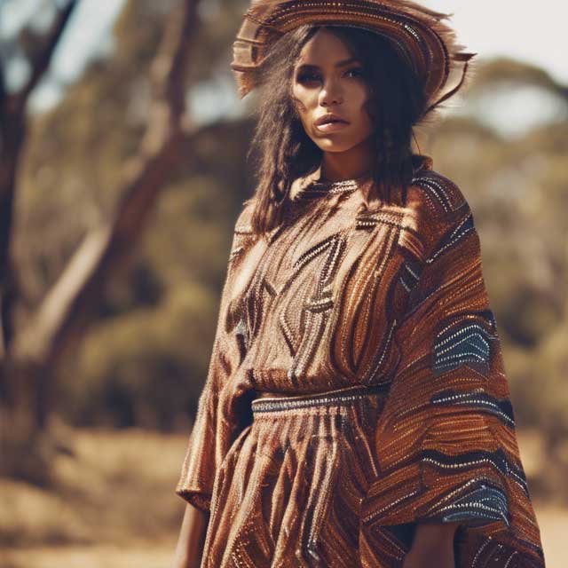 Aboriginal Art Fashion
