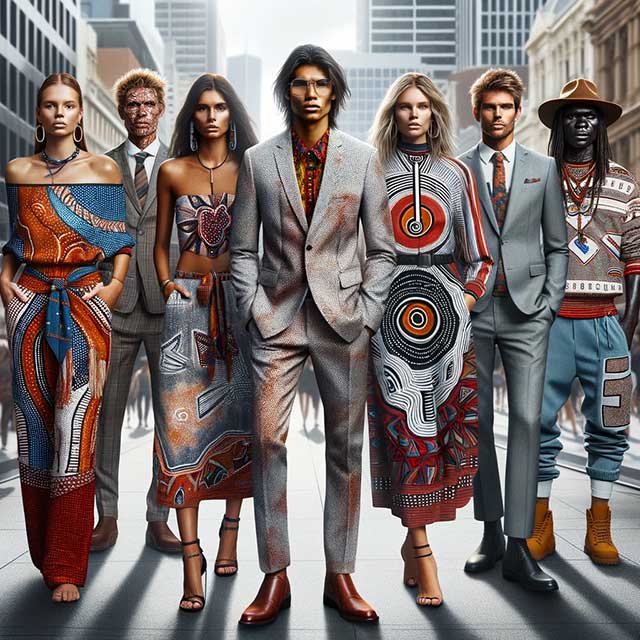 Indigenous Fashion Concept by AI