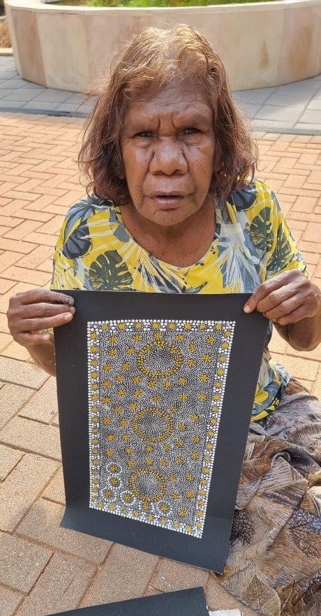 Mary Ross Napurrula Aboriginal Art