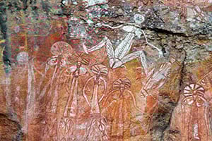 Aboriginal rock art Nourlangie