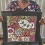 Nellie Marks Nakamarra Aboriginal Art