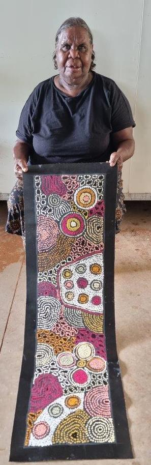 Nellie Marks Nakamarra Aboriginal Art