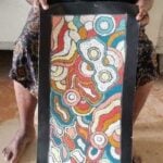 Nellie Marks Nakamarra Aboriginal Art
