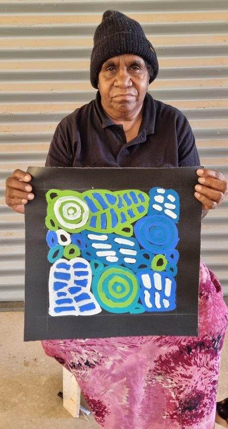 Dora Mbitjana Aboriginal Art