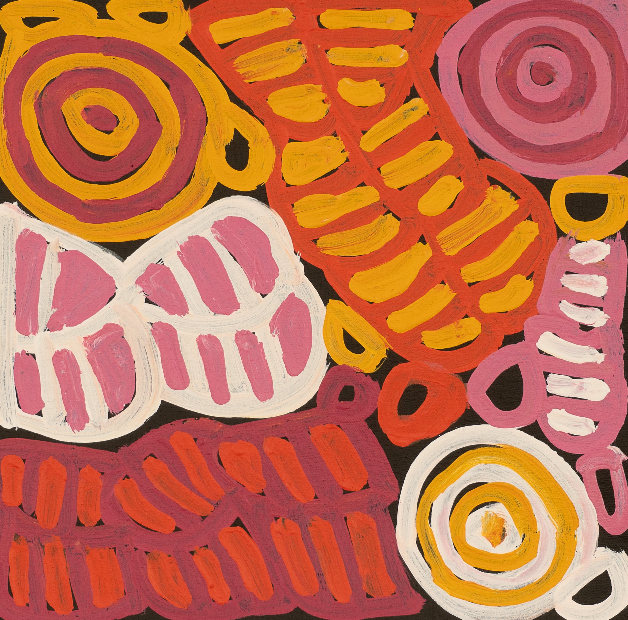 Dora Mbitjana Aboriginal Art