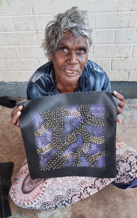 Gracie Morton Pwerle Aboriginal Art