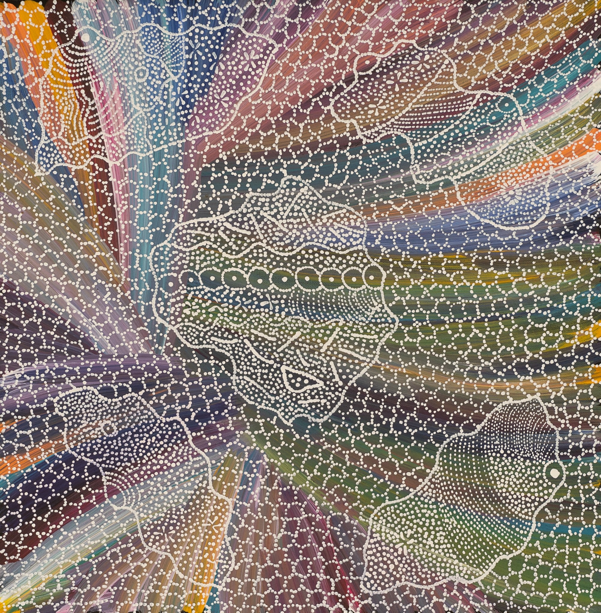 Jedda Purvis Kngwarreye Aboriginal Art