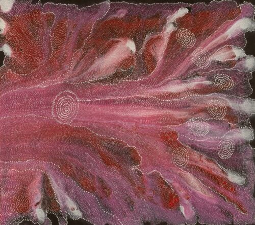 Athena Nangala Granites Aboriginal Art