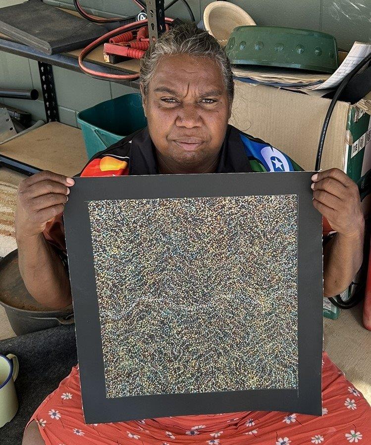 Annie Nelson Napangardi Aboriginal Art
