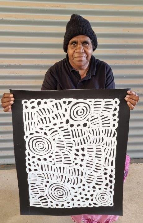 Dora Mbitjana Aboriginal Art