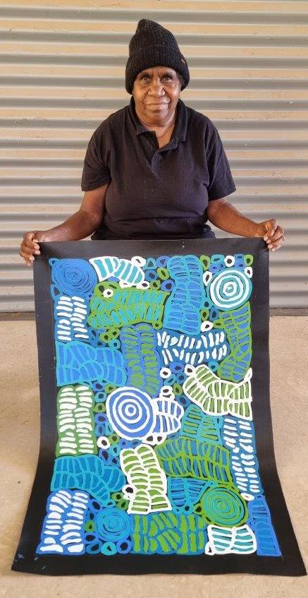 Dora Mbitjana Aboriginal Art