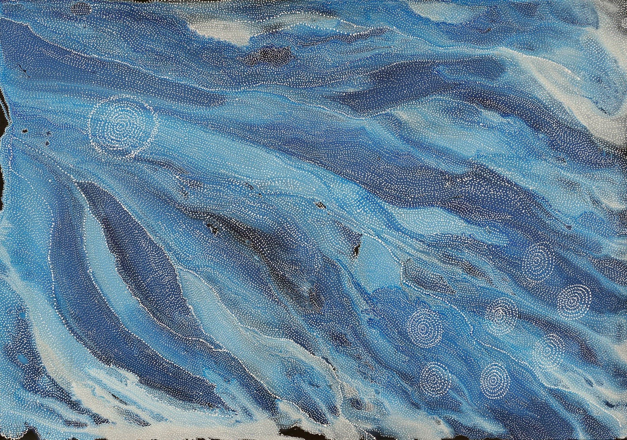 Athena Nangala Granites Aboriginal Art