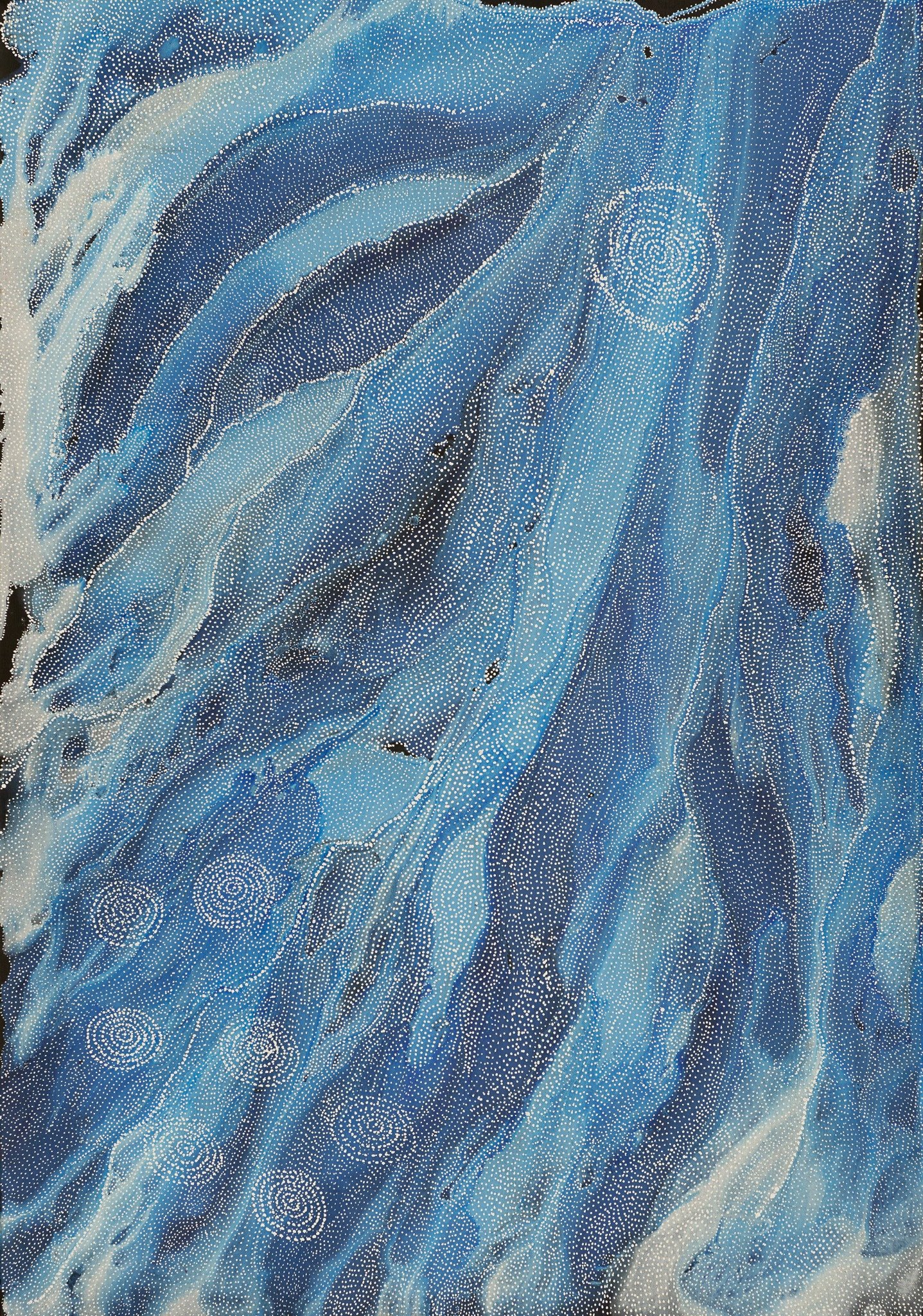 Athena Nangala Granites Aboriginal Art