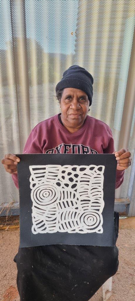 Dora Mbitjana Aboriginal Art