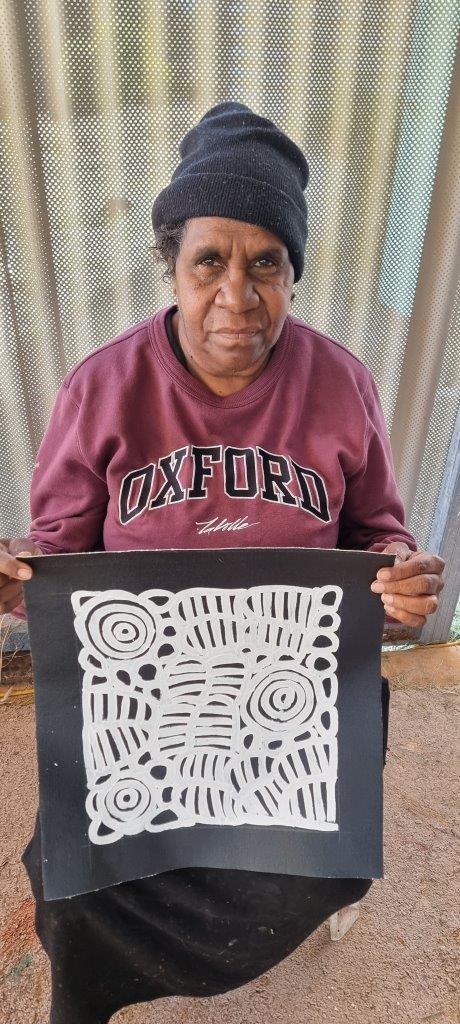 Dora Mbitjana Aboriginal Art