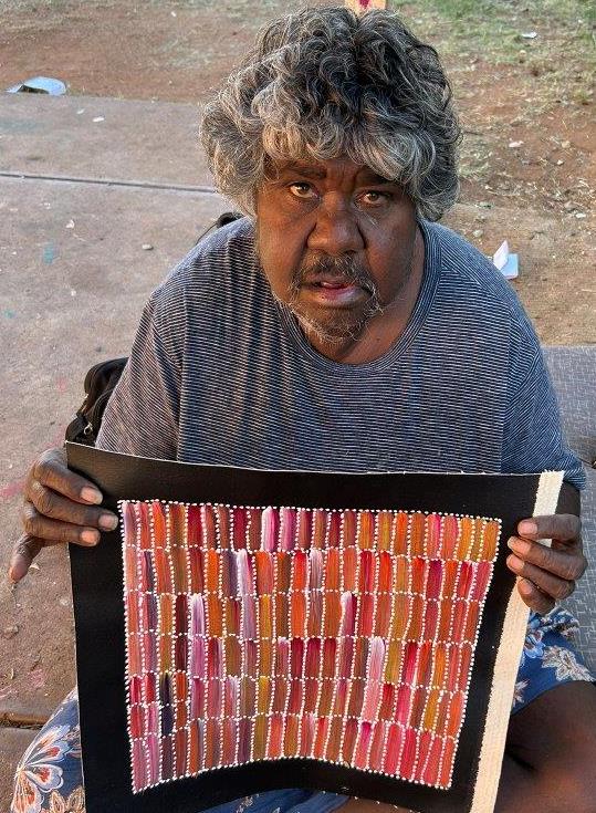 Jeannie Mills Pwerle Aboriginal Art