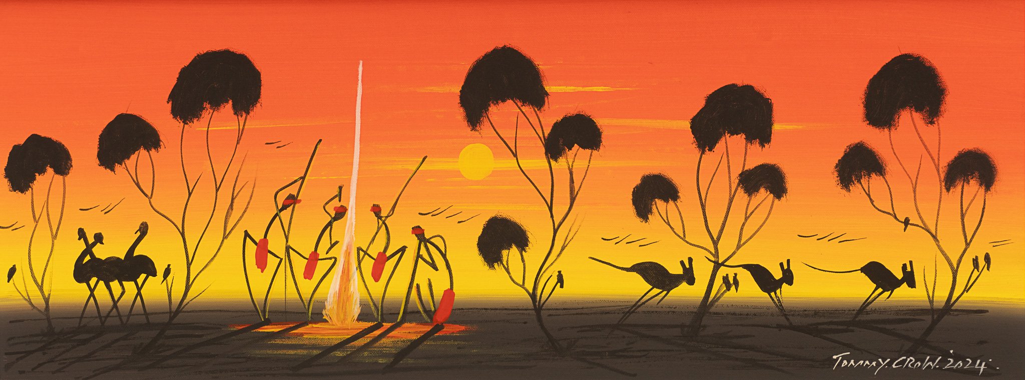 Tommy Crow Aboriginal Art