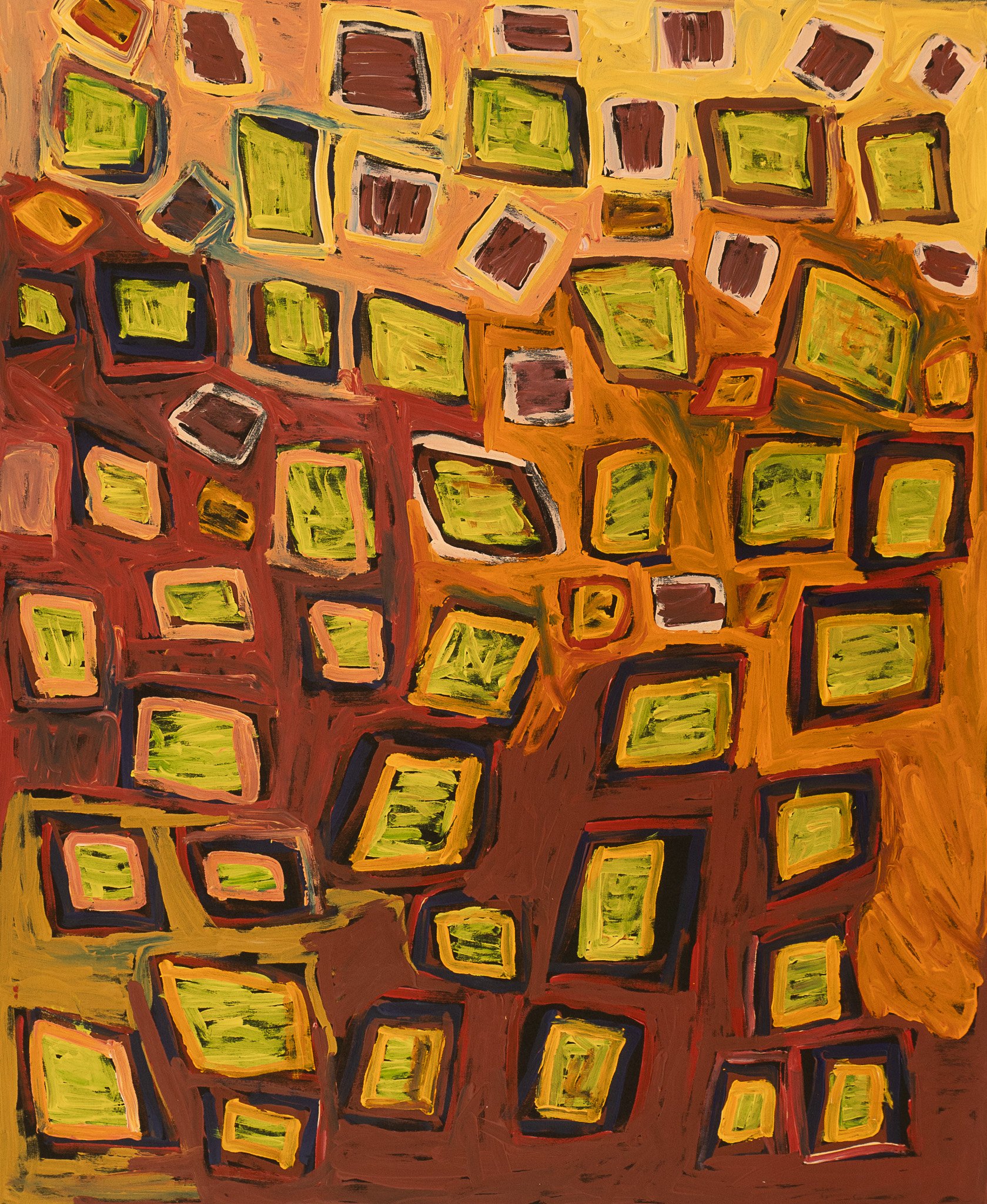 Bob Gibson Tjungurrayi Aboriginal Art